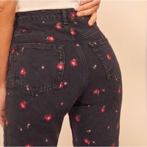 Reformation rose jeans NWOT